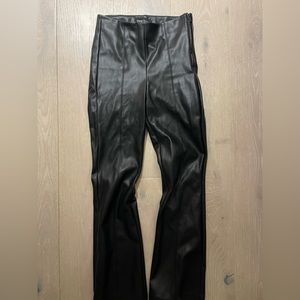 Zara leather pants